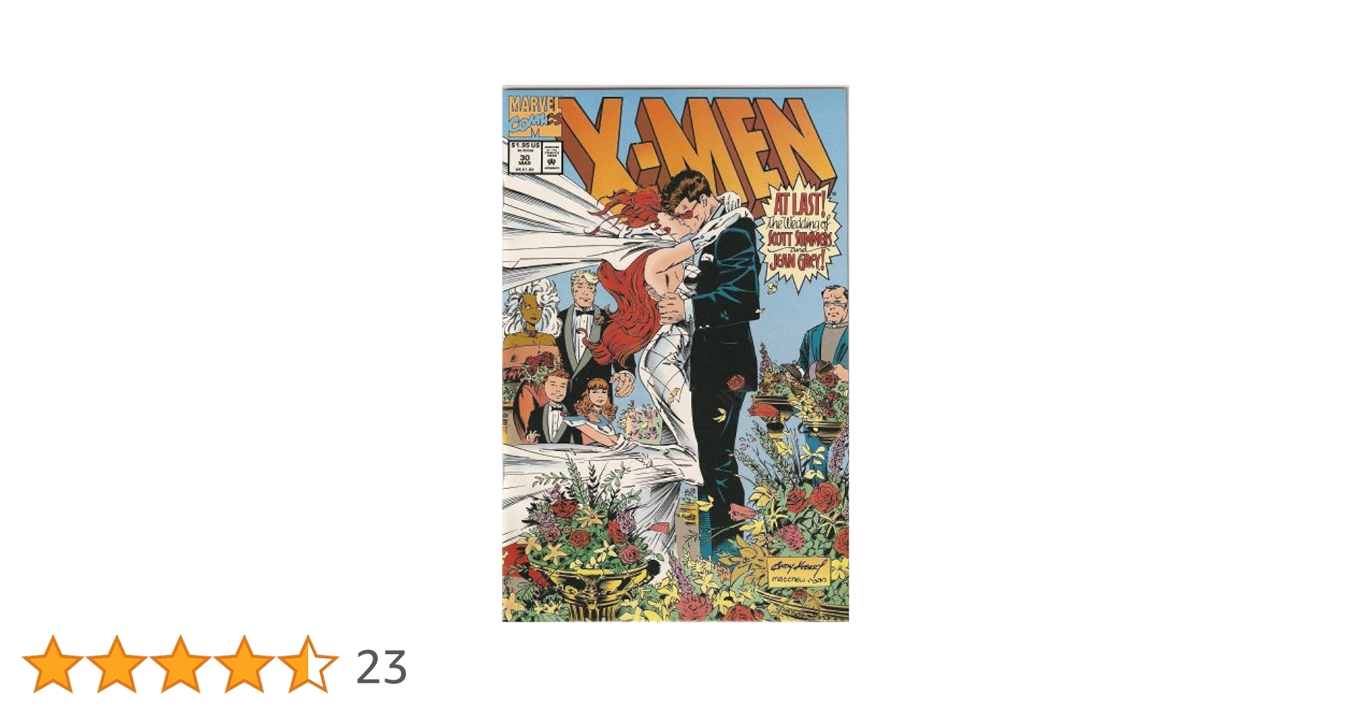 Amazon.com: X-Men #30 The Wedding of Jean Grey and Scott