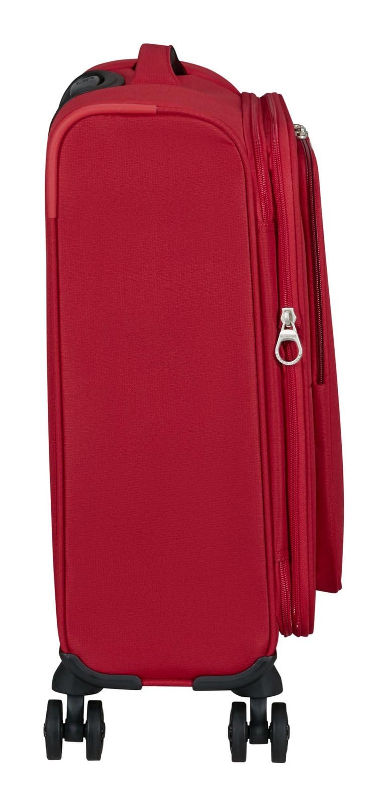 American Tourister Trolley Cloudrider Spinner Exp. TSA Astral Red Rojo 55cm