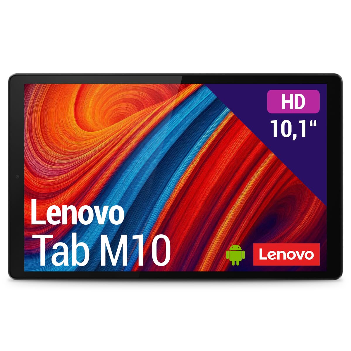 Lenovo Tab M10 Tablet | 10-Zoll-HD-Bildschirm | Octa-Core | 32 GB Speicher | Android Tablet PC, WiFi 5, Bluetooth, LTE 4G, USB-C (Generalüberholt)