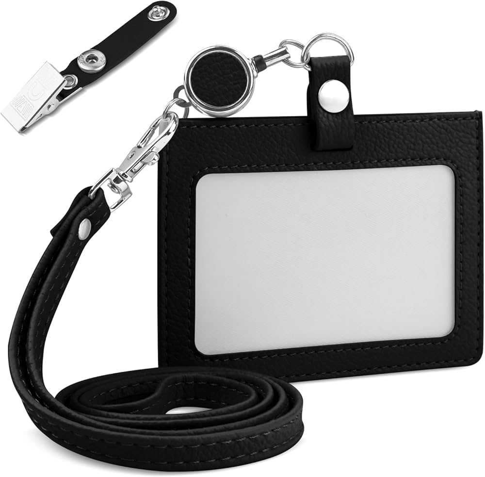 Amazon | Dockii IDカードホルダー 横型 IDカードケース 社員証ケース