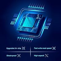 Vista 4 de SSD externo de aluminio portátil de 2 TB – USB-C y USB-A 3.2 Gen 2, hasta 500 MB/s, impermeable, a prueba de polvo (IP68), a prueba de golpes