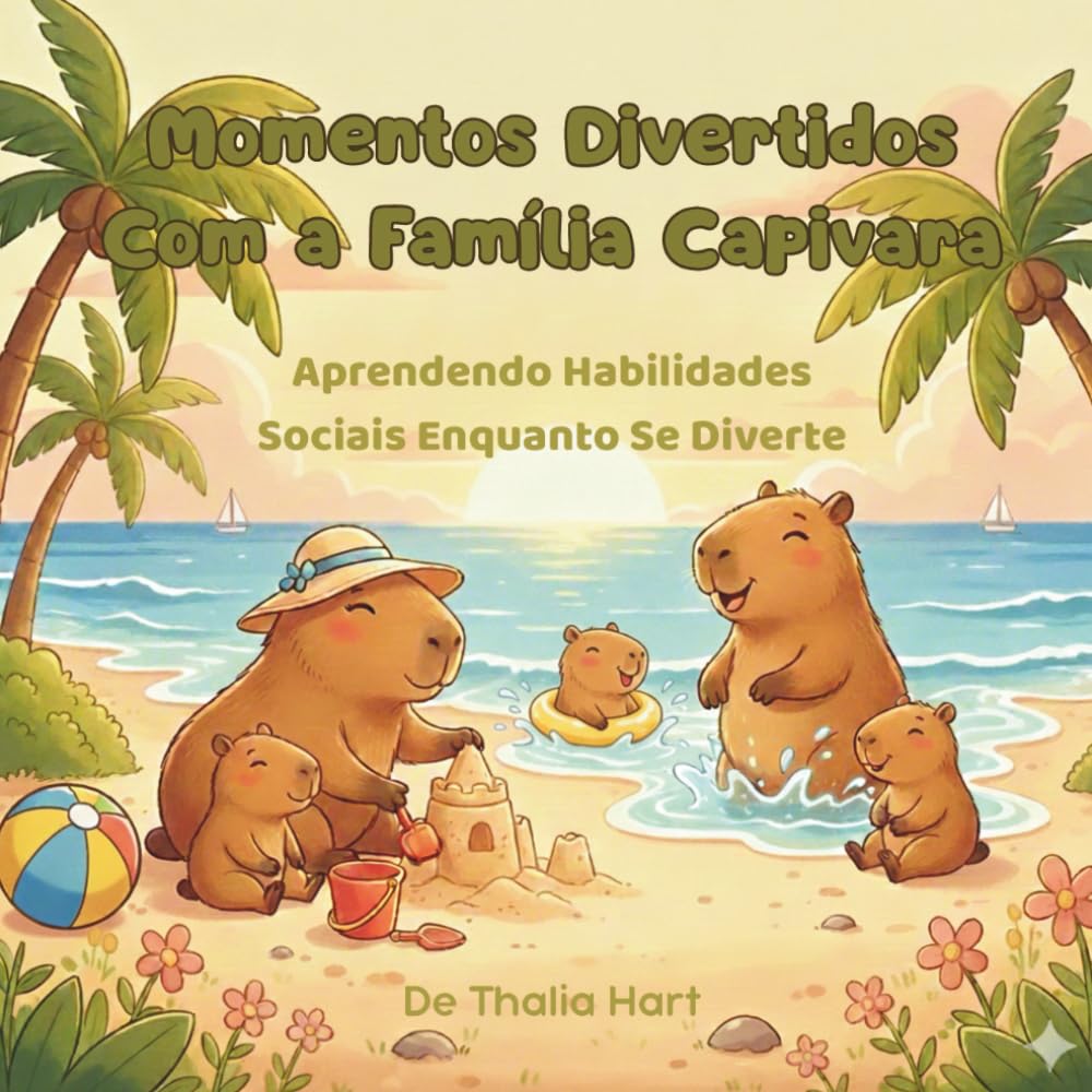 Momentos Divertidos Com a Família Capivara: Aprendendo Habilidades Sociais Enquanto Se Diverte