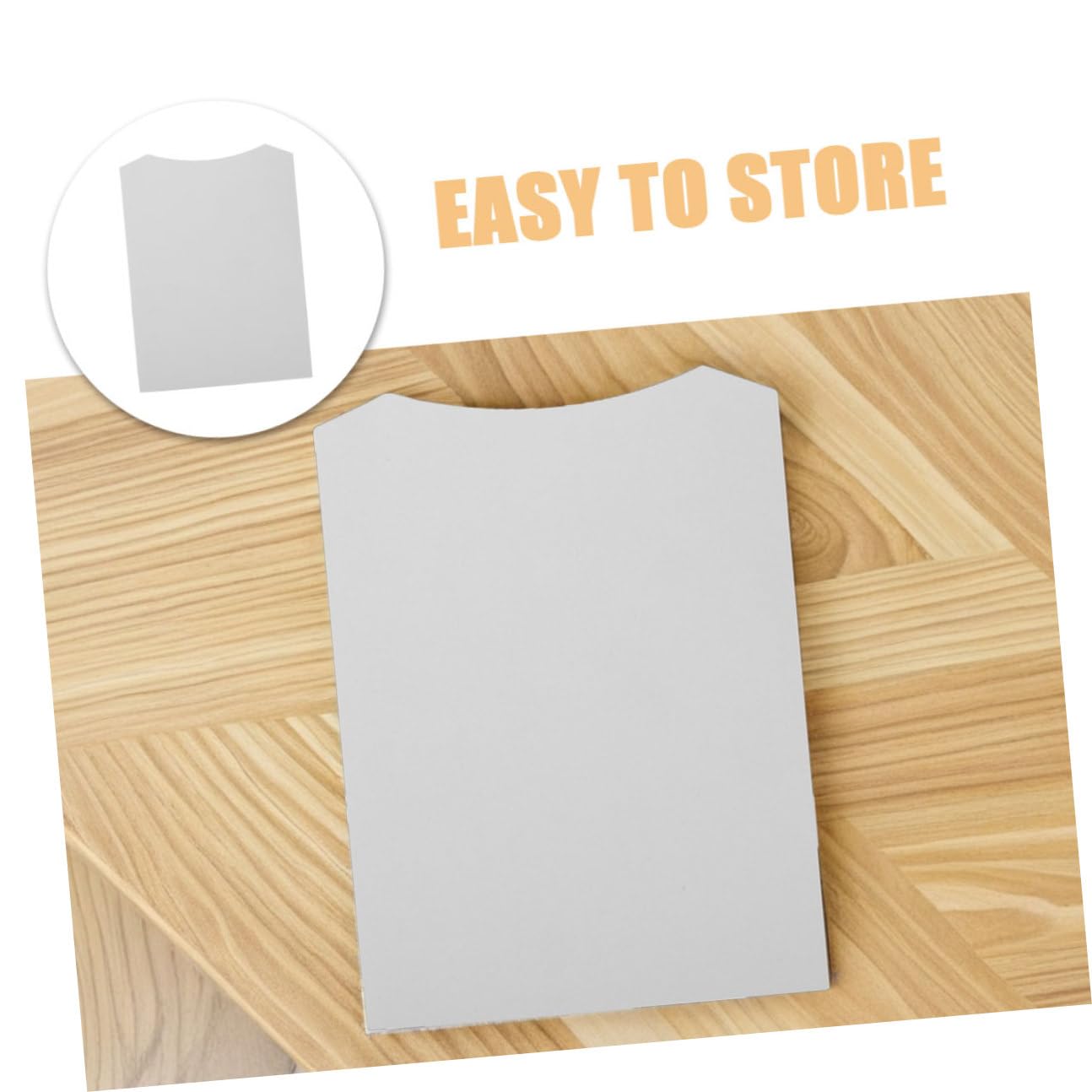 Inserts d'emballage en Papier Blanc pour T-Shirts et Vêtements, 50 Pièces, Réduit l'espace de Stockage et Maintient Le Linge Net pour Usage en Ligne et Saisons Variées