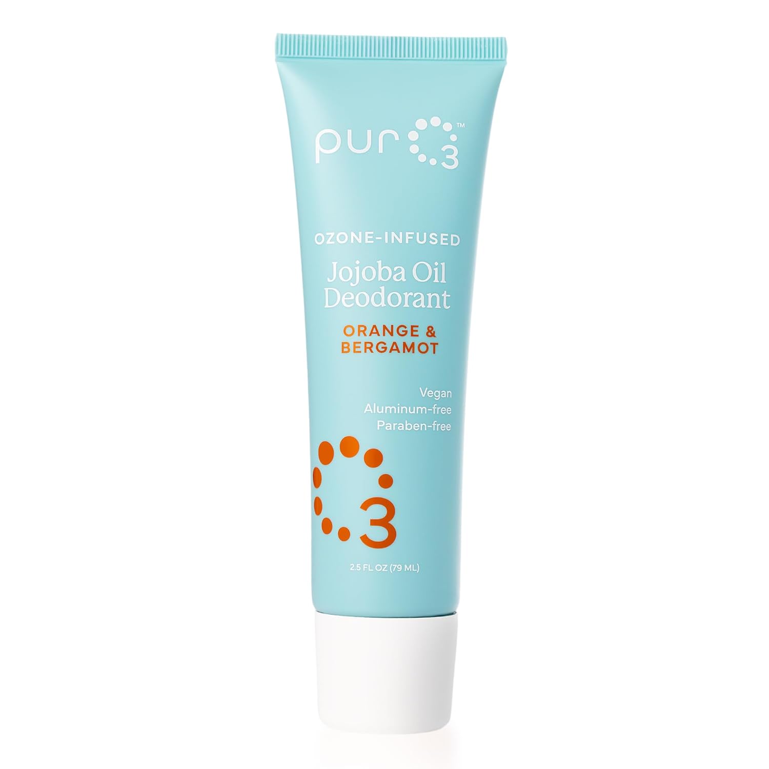 PurO3 Organic Jojoba Oil Deodorant - Ozonated & Natural