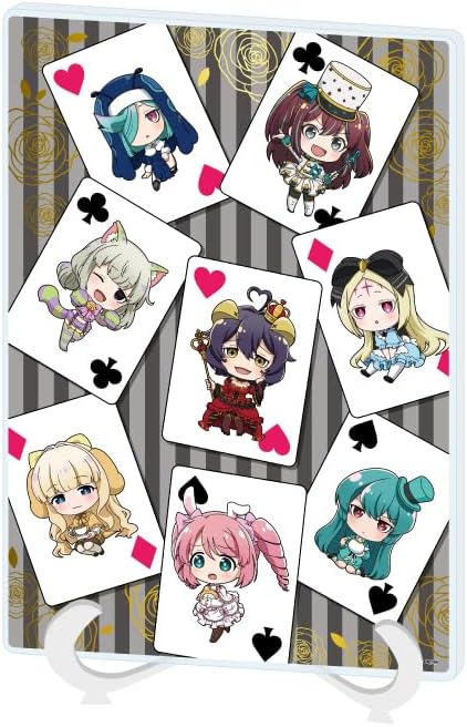 Longing for Magical Girl 03 Group Design [Mini Character Illustration] Acrylic Art Board [A5 Size]