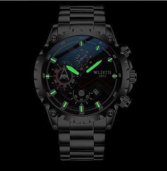 Amazon | 腕時計 アナログ おしゃれ メンズ時計 防水 カレンダー men's