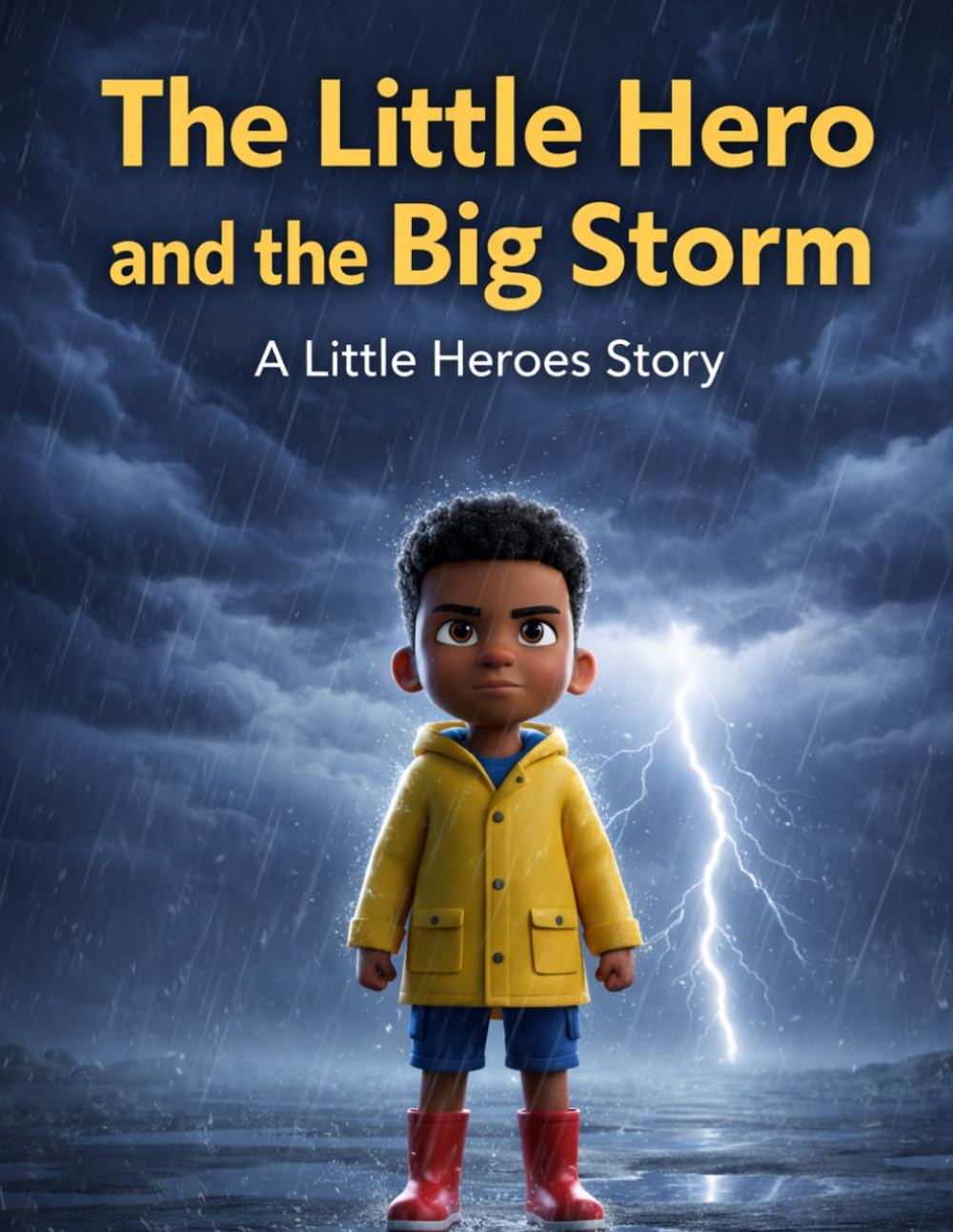 The Little Hero and the Big Storm: A Children's Story About Courage, Calmness, and Facing Fears (The Little Hero Adventure)