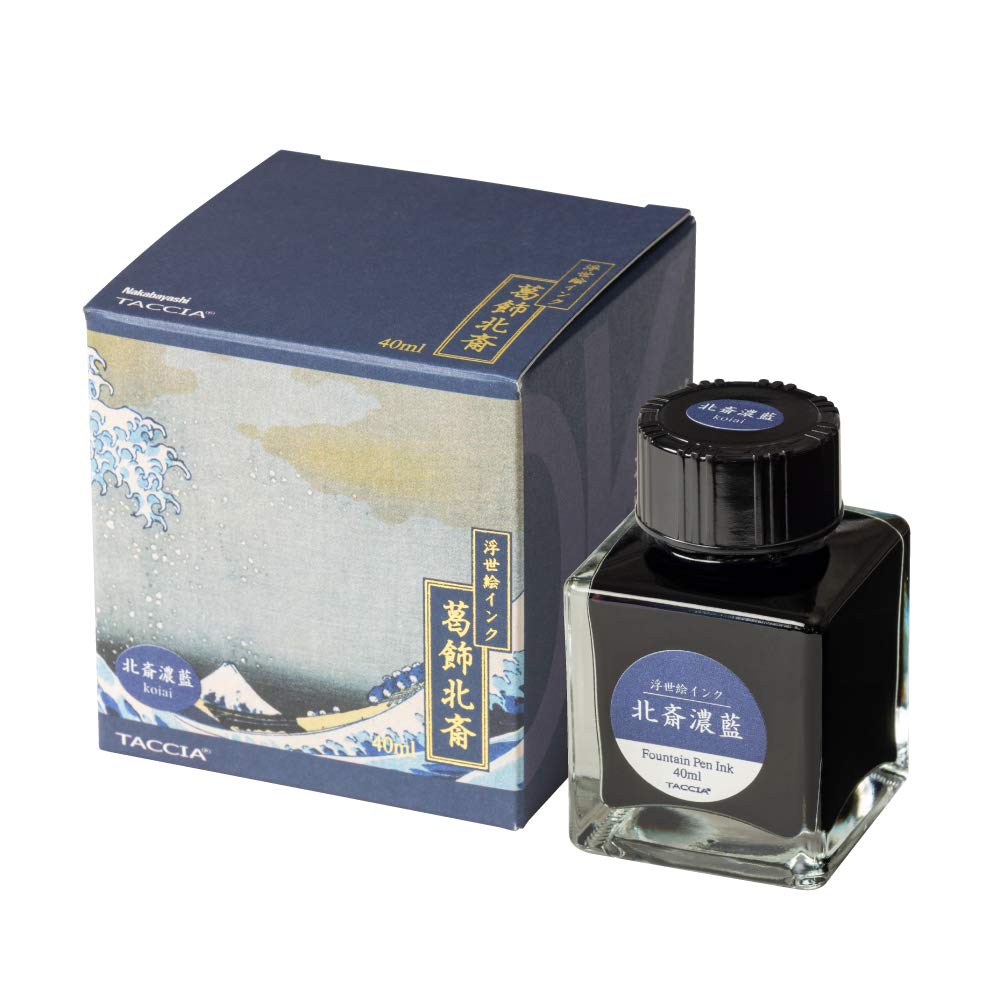 Nakabayashi Taccia Ukiyo-e Hokusai Koiai Tinte 40 ml