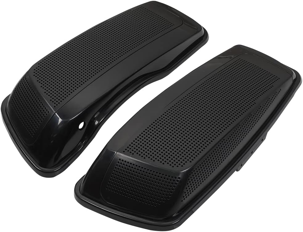 Cubiertas de ABS para altavoces de alforja 6x9 para Harley Davidson 2014-2021