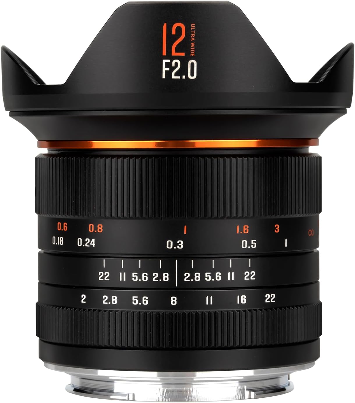 12mm F2.0 APS-C Wide-Angle Fisheye Manual Focus Mirrorless Cameras Lens, Fit for Sony E-Mount FS7, FS7M2, A6500, A6300, A6400, A6000, NEX-F3K, NEX-5K, NEX-5, NEX-6, NEX-7, NEX-5N, NEX-5A