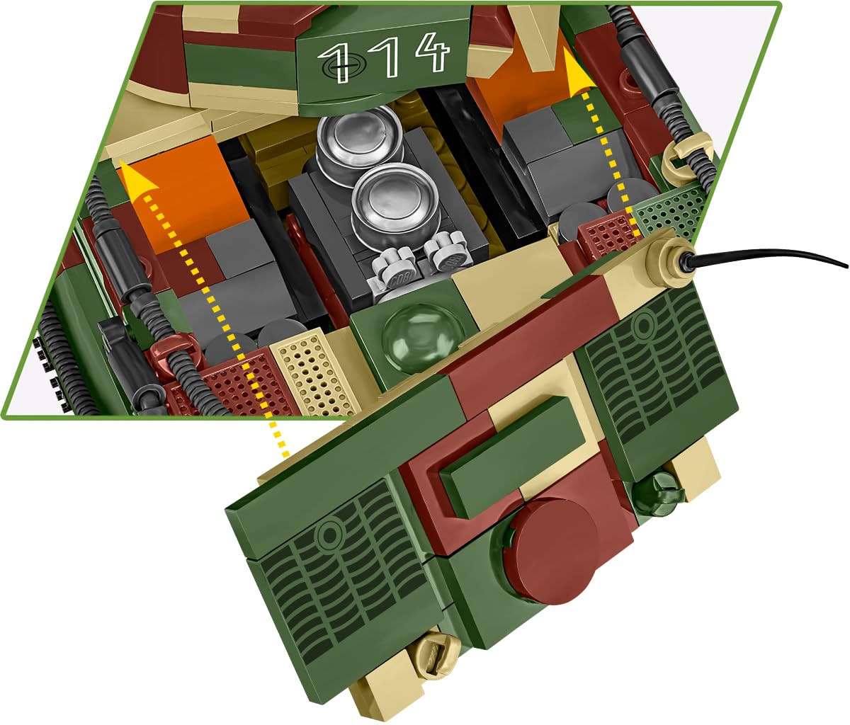 COBI - Colección histórica - Pzkpfw Vi Tiger Ausf E