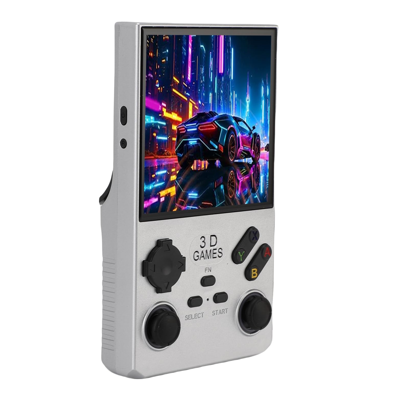 Console di Gioco Portatile retrò da 4" con Spazio di Archiviazione da 256 GB per, Dispositivo di Gioco Portatile per Divertimento Illimitato, Schermo in Vetro Temperato da 4,0 Pollici per