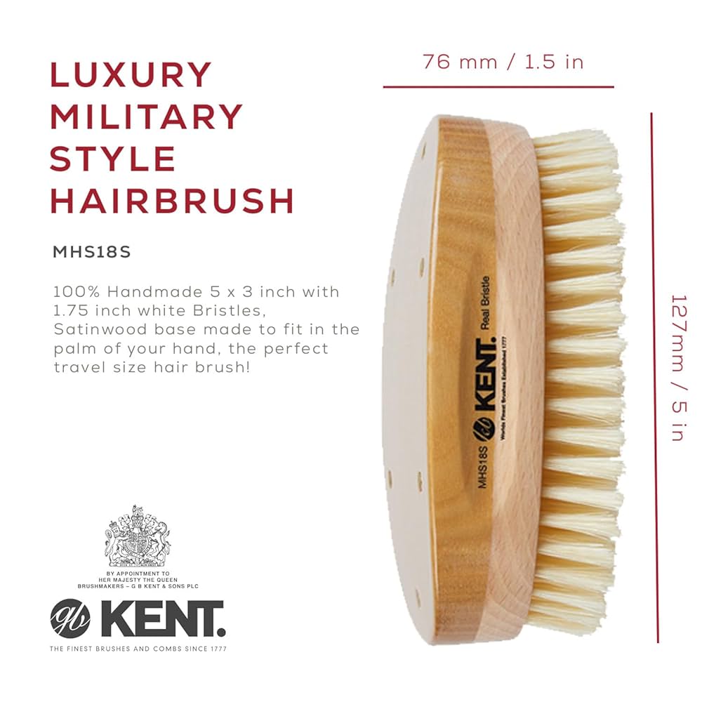 Amazon.com : Kent MHS18 Mens Luxury Military Style Hair