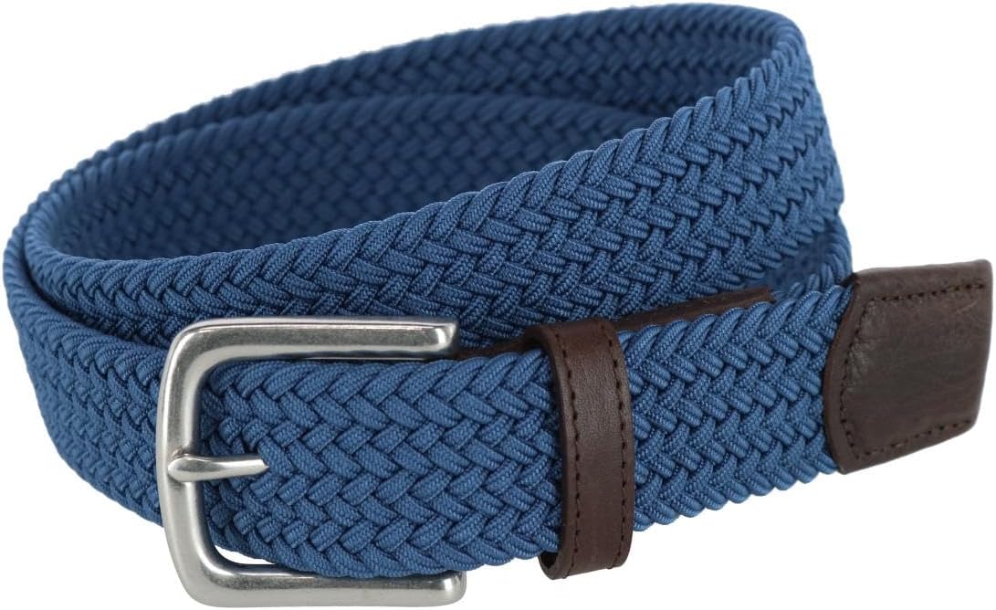 Trafalgar Men's Sarge Solid Stretch Weave Limited Run Golf Belt