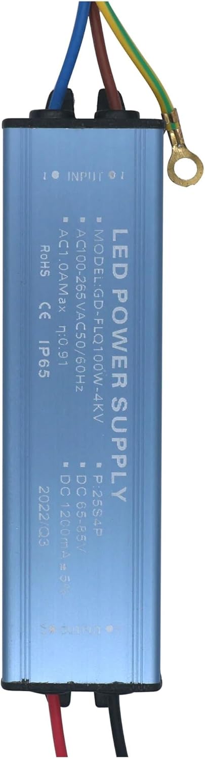 100W 1200mA LED Driver DC60-80V LED Power Supply Constant Current Voltage Control Lighting Transformer LED Converter