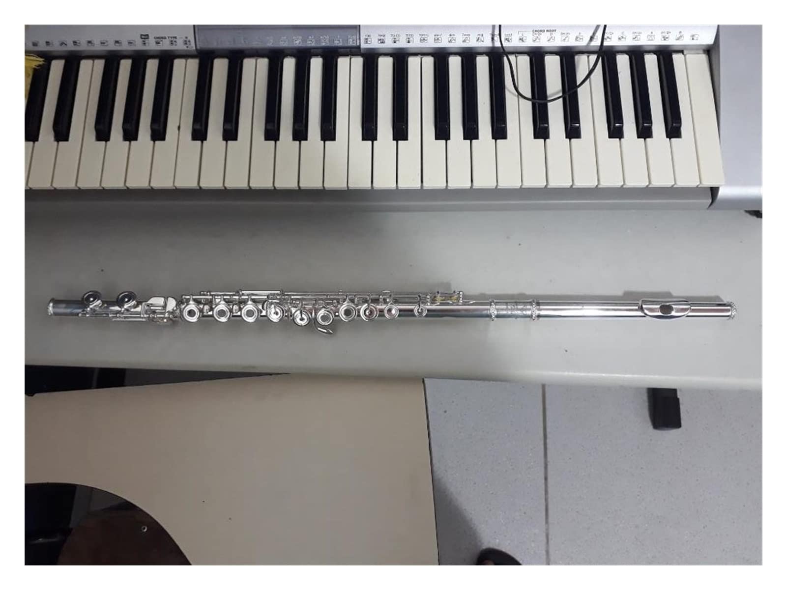 Flute Black Flute 16/17 Holes Open Key Cupronickel Silver Plated (Color : 17 Hole Open)