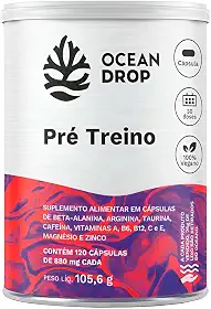 Pré Treino 120 Caps - Ocean Drop