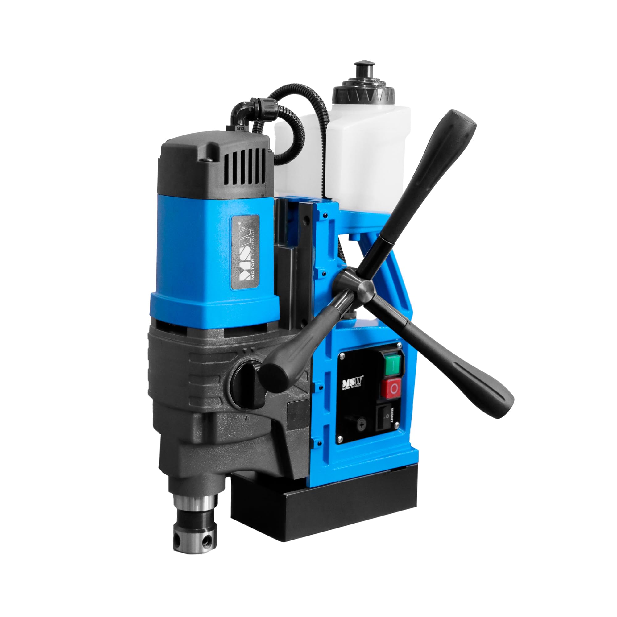 MSW wiertarka magnetyczna 1650 W 290/510 obr./min 16 kN do wierteł 16/50 mm wiertarka rdzeniowa wiertło magnetyczne