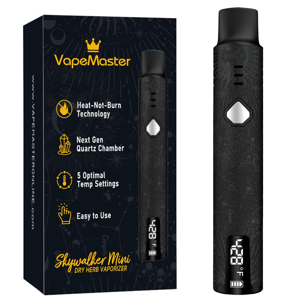 best temp to vape weed VapeMaster Skywalker Mini Dry Herb Vaporizer Pen Portable Herbal Vaporiser