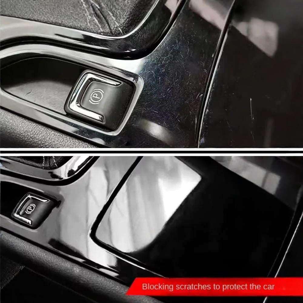 Pellicola Protettiva Trasparente in TPU AntiGraffio per Interni Auto, per Mitsubishi ASX 2020-2022.