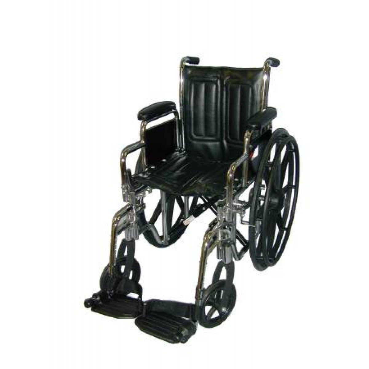 McKesson 1153667 Sunmark Wheelchair, Removable Desk Arm, Swingaway Footrest, 18