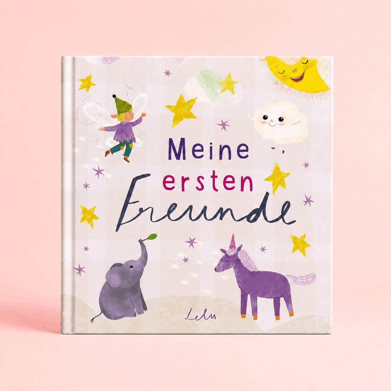 Meine ersten Freunde - EINHORN: ein Album für meine ersten Freunde (Freundebuch Kita, Kindergarten, Spielfreunde ab 3 Jahre) (LELU Geschenkbuch)