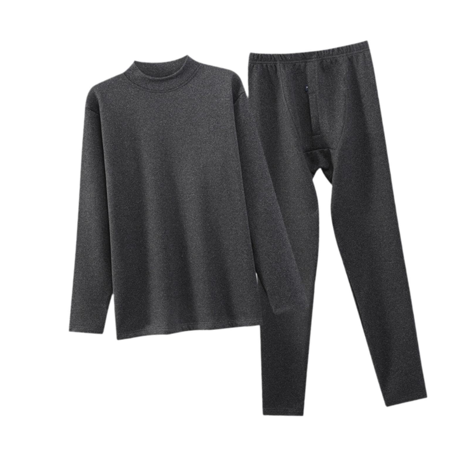 enakshi (label) Mens Thermal Underwear Top and Bottom Set Warm Fleece Lined for Cold Weather XL|Clothing Shoes & Accessories | Mens Clothing | Underwear-picture-53