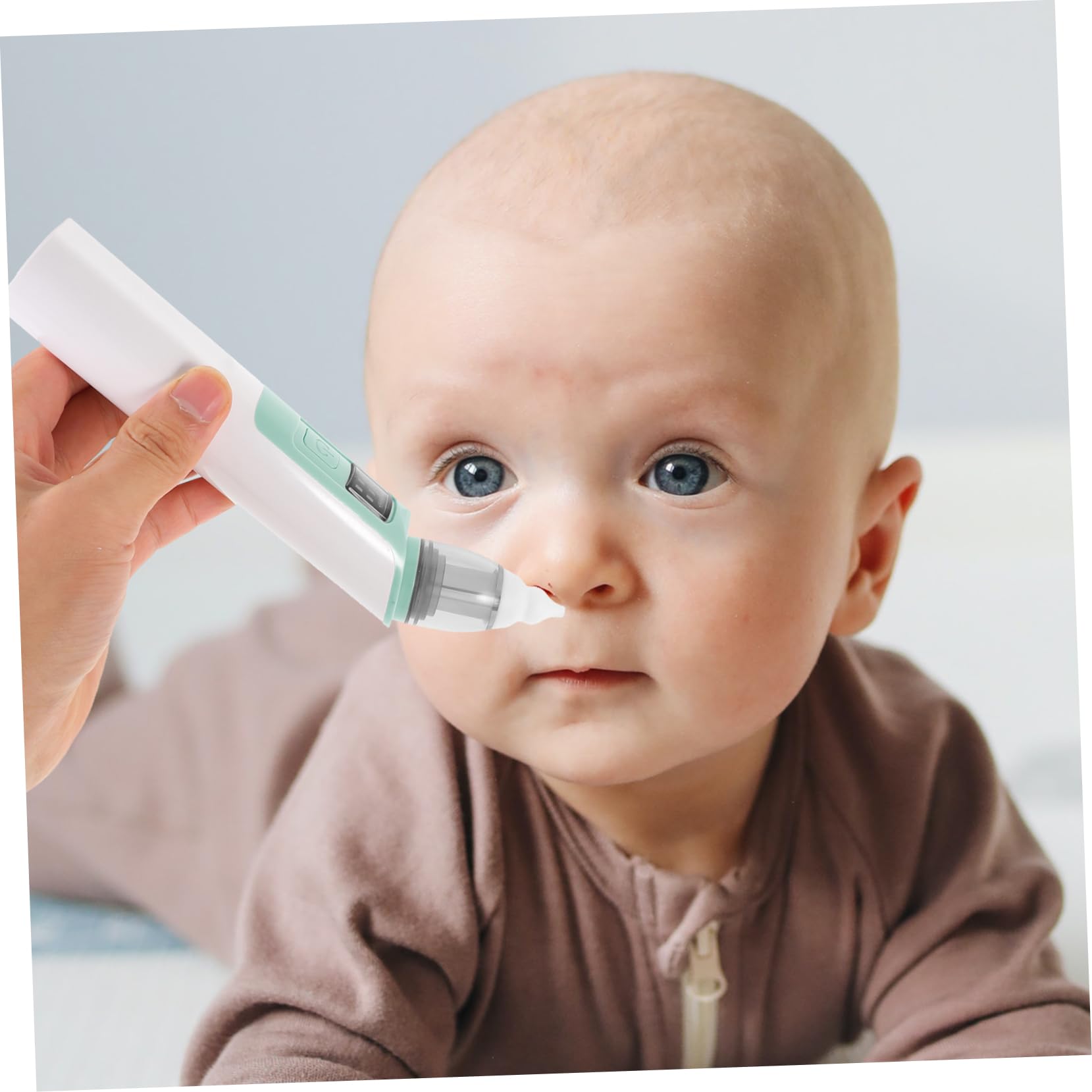 Aspirador Eléctrico para Bebés Verde, Limpiador Compacto