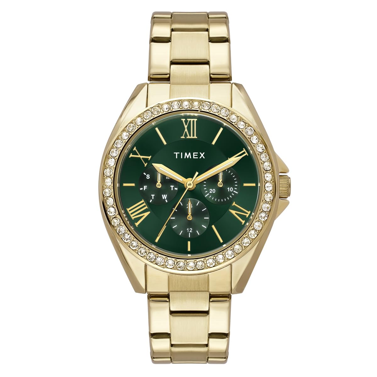 Analog Watch for Woman with Round Dial & Water Resistant Women's Wrist Watches