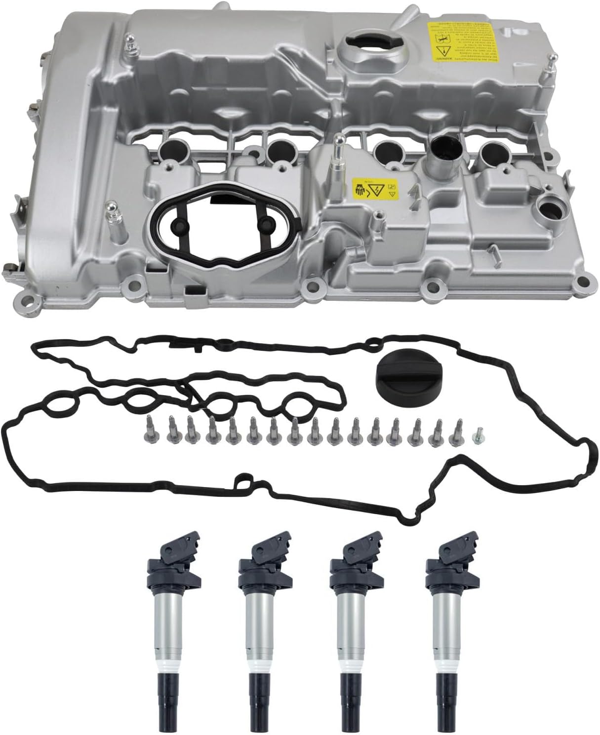 TRQ Ignition Coil Kit 5 Piece Compatible with 2018 BMW X2