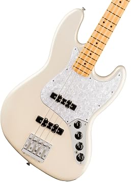 Fender Player II Modified Active Jazz Bass - Olympic Pearl, Maple Fingerboard | Maple Fingerboard