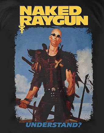 Plastic Head Naked Raygun 'Understand?' (Black) T-Shirt (Medium)