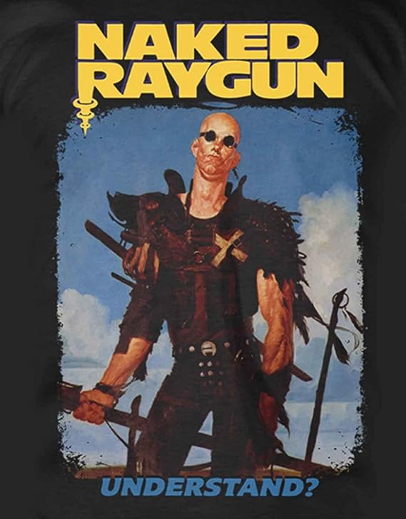 Plastic Head Naked Raygun 'Understand?' (Black) T-Shirt (Medium)