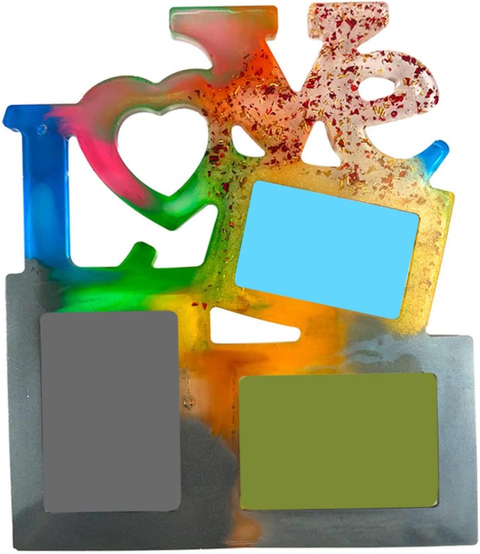 2pcs Mother's Day Picture Craft Photo Frame Silicone Professional Durable Easy Clean