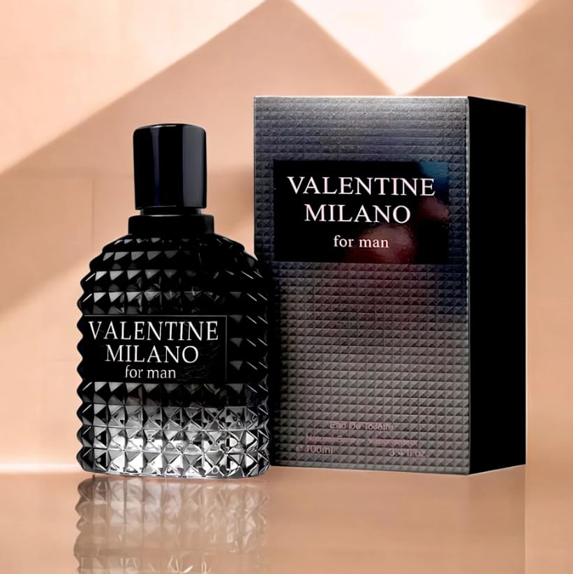 Fragrance for Men VALENTINE MILANO Eau de Parfum Natural Spray Men Cologne Masculine Scent 3.4 Fl Oz/100ML - Image 4