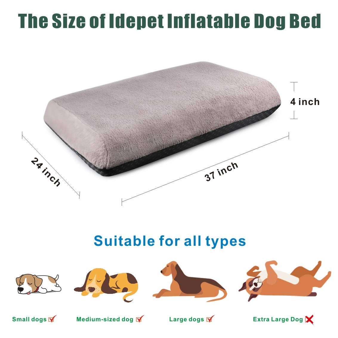 inflatable dog mattress