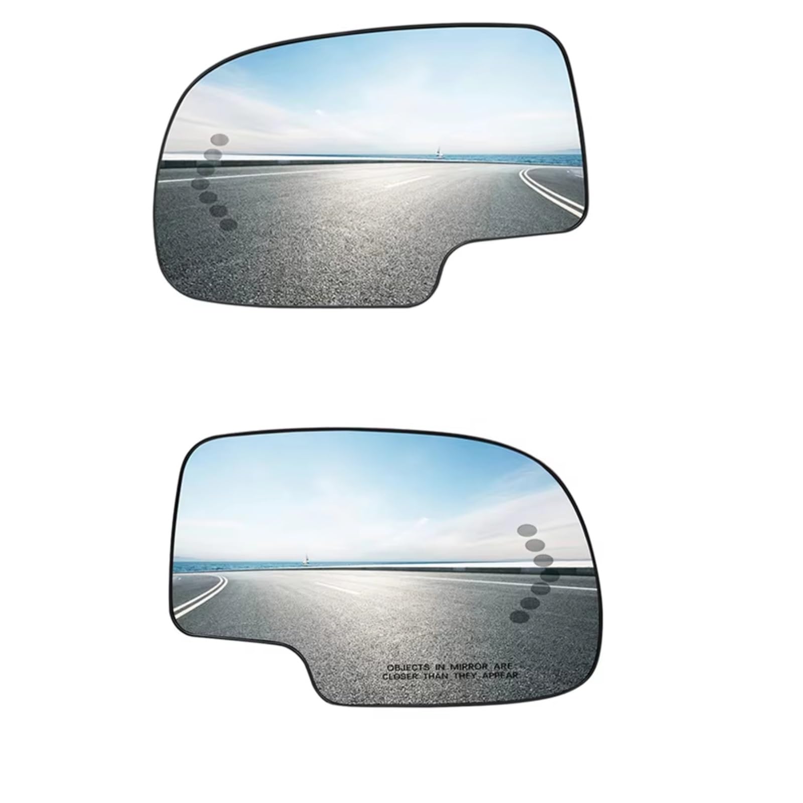 Vetro Retrovisore Per Chevy Per Silverado 2003-2006 Vetro Retrovisore | Vetro specchietto laterale riscaldato 88944391 88944392(Pair)
