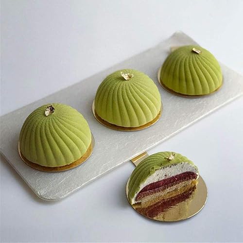 Vista 164 de OCPO KITCHEN Molde de silicona para hornear pasteles de mousse, dulces, pasteles, chocolate, magdalenas, gelatina, galletas, pudín, molde