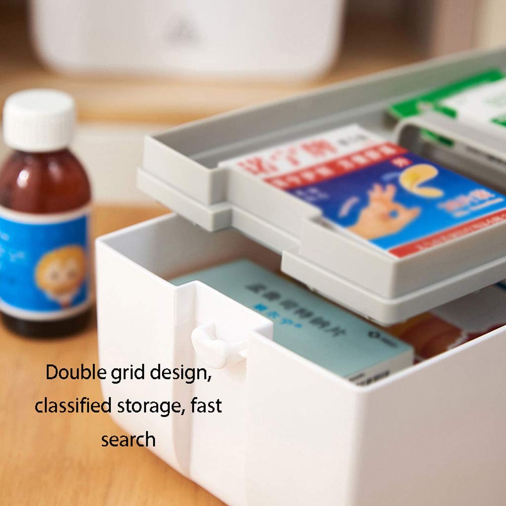 Kit di pronto soccorso, Kit di pronto soccorso Scatola for medicinali domestici Piccola(M)