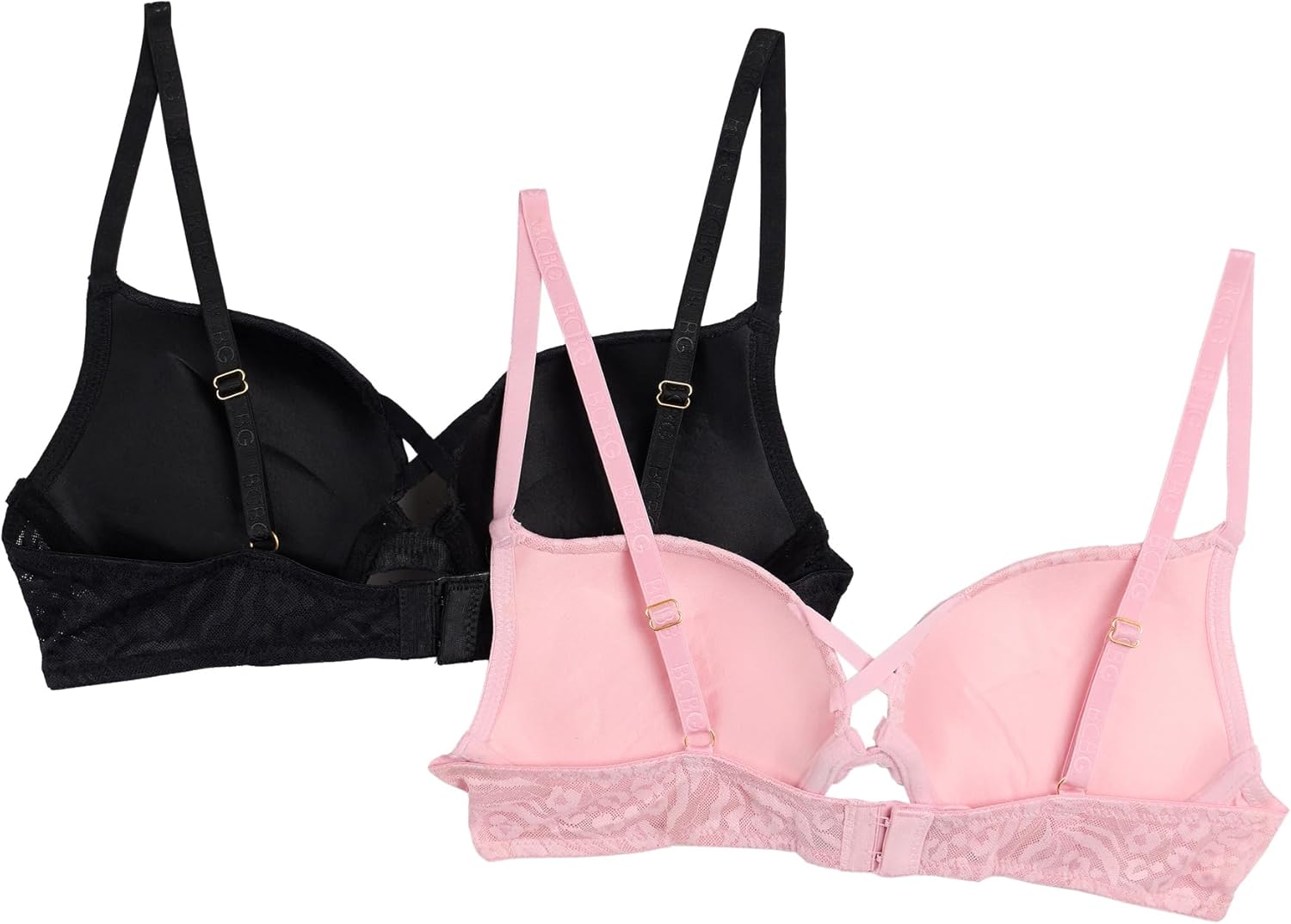BCBG Generation Womens 2-Pack Mega Push Up Bras - Image 3