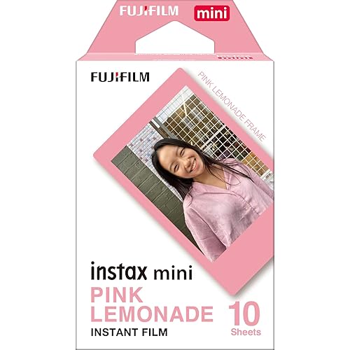 FUJIFILM Instax Mini Pink Lemonade Film - 10 Exposures
