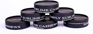 Simply Sublime Cashews, Roasted Lightly Salted – 20 x 1.2oz Single Servings – Jumbo, Hand Sorted & Flame Roasted with Himalayan Pink Salt – Gourmet Snack for Bourbon, Tequila, Champagne - 24oz