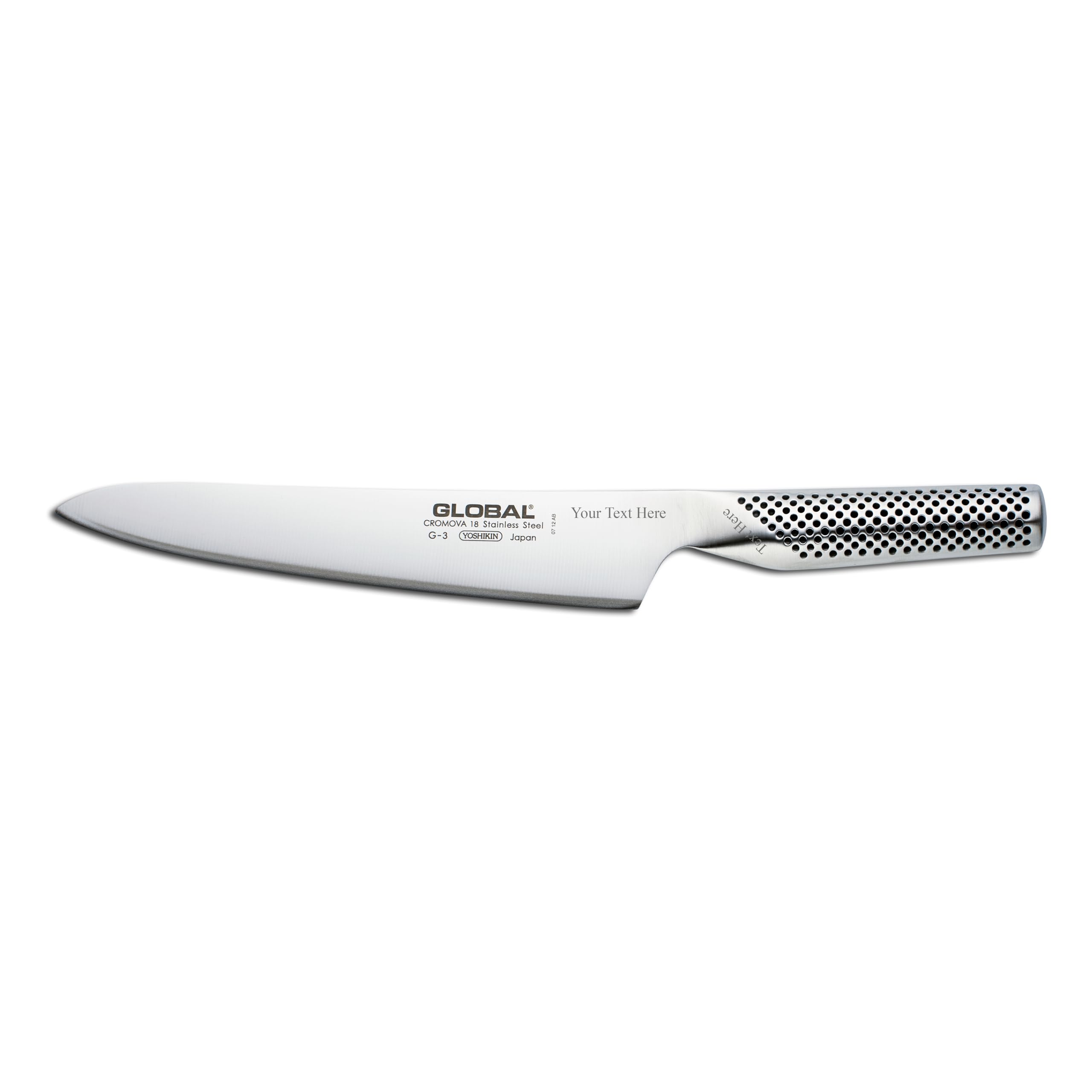 Global 8 1/4 Inch Carving Knife - Lightweight Japanese Stainless Steel, Razor-Sharp Edge, Made in Japan, G-3 — Amazon image 12