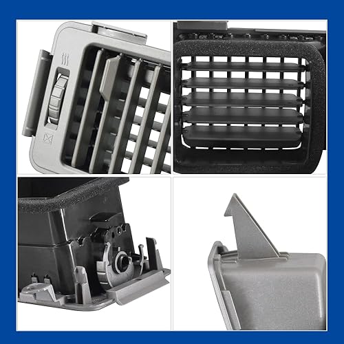 Miniatura 6 de Panel de ventilación de aire AC para tablero de aire para Nissan Armada Titan 2004-2006 reemplaza 68420-9FD0B 68420-7S000 (lado derecho gris)