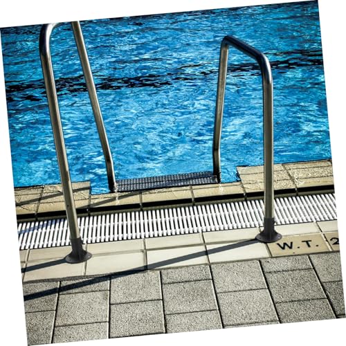Base de support de poteau Lurrose avec bride pour fixation solide au sol - 5