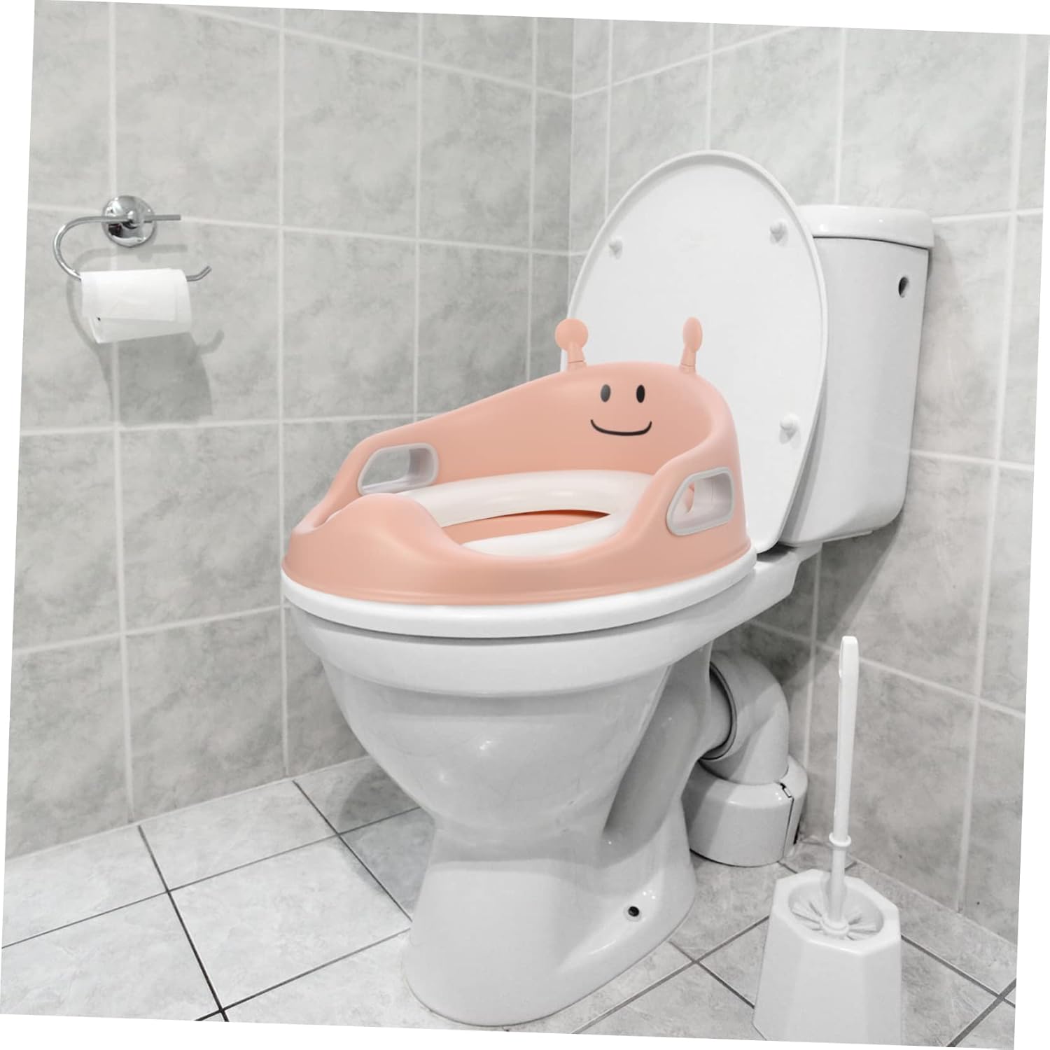 BESPORTBLE Potty Training Toilet for Boys Boys and Girls Toilet Seat Grip Handles Ergonomic Seat Pad
