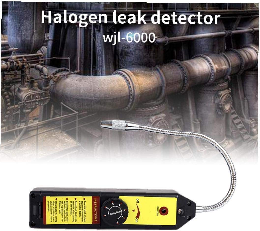WJJ Rilevatore di perdite alogene WJL-6000 Refrigerant Gas Detector Detector Air HVAC Checker R22 R134A CFCs HCFCs HFCS Detector Alta precisione avvisare