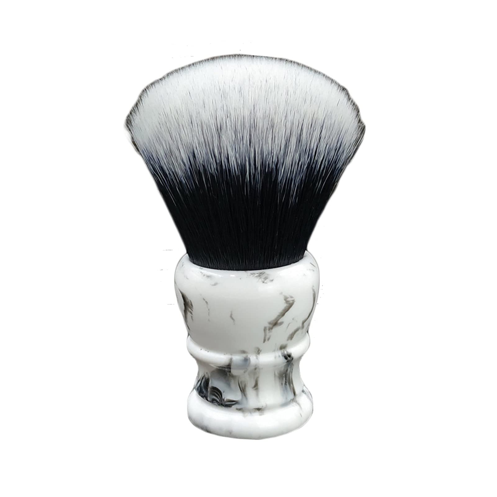 Brocha de Afeitar Hecho a Mano Compacto Barba Espuma Cepillo Durable Mango de Resina Hombre Brocha de Afeitar húmeda