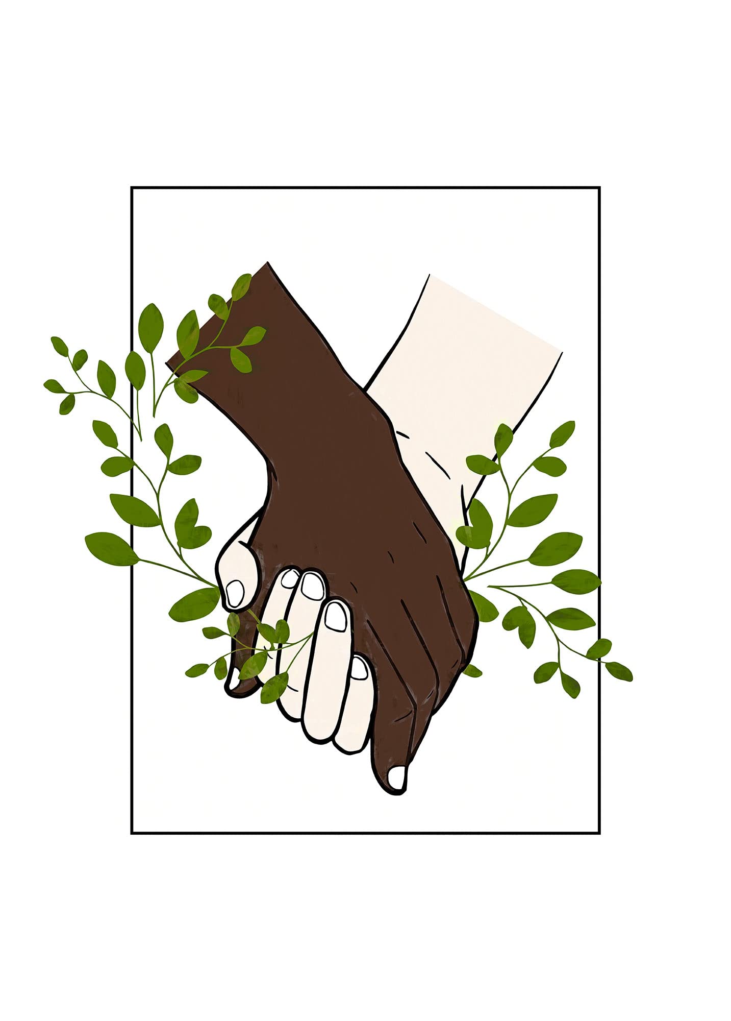 Komar Wandbild Loving people – 50 x 70 cm