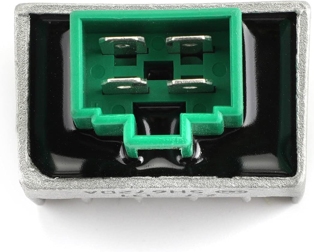 Voltage Regulator Rectifier Fit for Yamaha DT125R 1999-2003 TTR50 TTR90 TTR110 TTR125 TTR230 2005-2017 Motorcycle Regulator Rectifier 4GU-H1960-00, Sliver